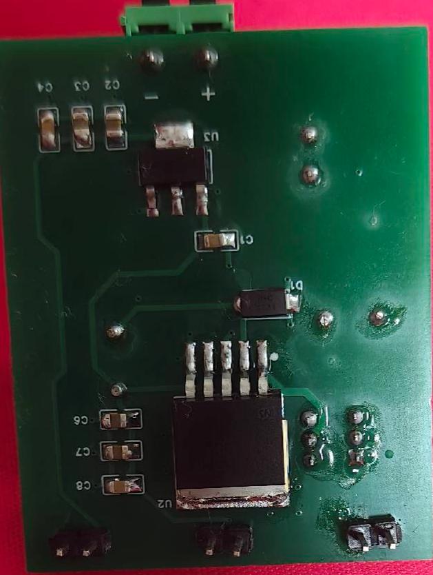 功率模块局部(MOSFET 与周边器件)